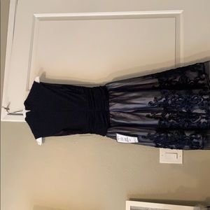 Navy Blue SLNY Dress